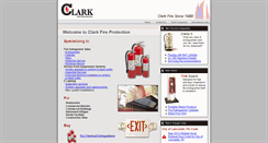 Desktop Screenshot of clarkfire.com